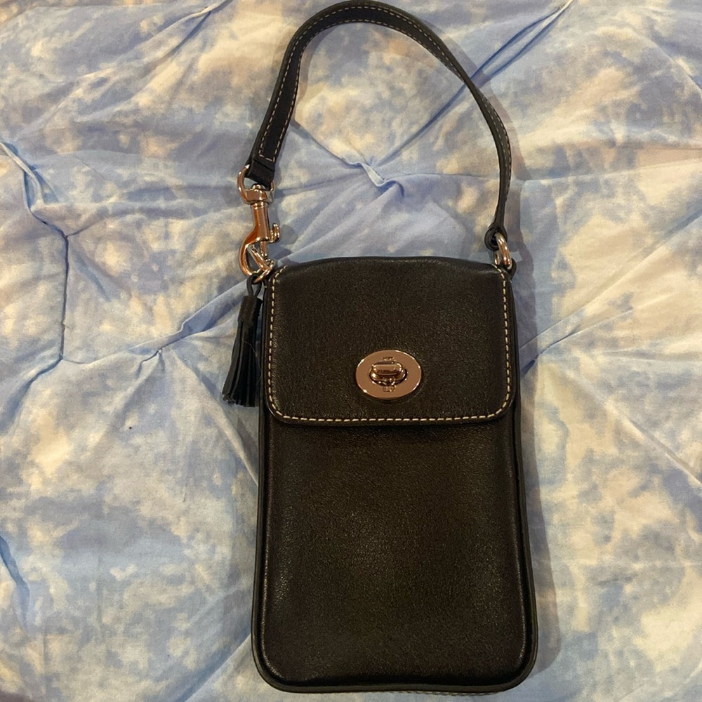 Coach wristlet/phone bag